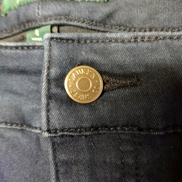 Lauren Ralph Lauren Jeans - Women's Size 8 - Dark Wash - Picture 4 of 8
